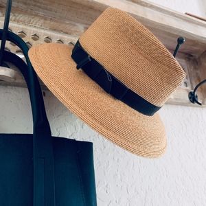 Straw Fedora Style Hat